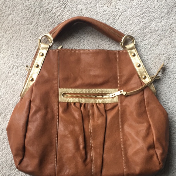 Melie Bianco Handbags - Melie Bianco saddle color  tote handbag.